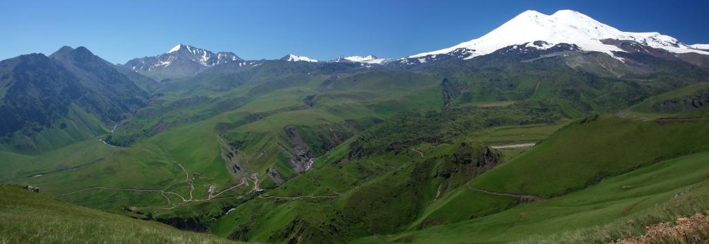 Панорама Эльбруса Панорама Эльбруса
